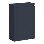 VitrA Root Classic 55cm 1 Door Slim Lower/Base Unit (LH Hinge) - Matt Dark Blue