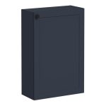 VitrA Root Classic 55cm 1 Door Slim Lower/Base Unit (RH Hinge) - Matt Dark Blue