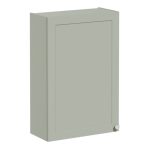 VitrA Root Classic 60cm 1 Door Upper/Wall Unit (LH Hinge) - Matt Retro Green