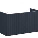VitrA Root Groove 100cm 2 Door Washbasin Unit - Matt Dark Blue