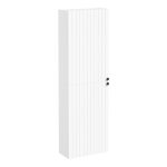 VitrA Root Groove 55cm 2 Door Slim Tall Unit (LH Hinge) - Matt White