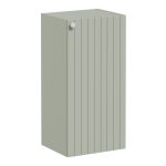 VitrA Root Groove 40cm 1 Door Lower/Base Unit (RH Hinge) - Matt Retro Green