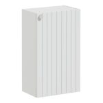 VitrA Root Groove 40cm 1 Door Slim Lower/Base Unit (RH Hinge) - Matt Light Grey