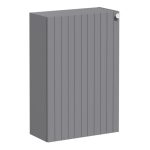 VitrA Root Groove 55cm 1 Door Slim Lower/Base Unit (LH Hinge) - Matt Grey