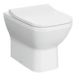 VitrA Integra Square Rimless Back to Wall Pan Only - White