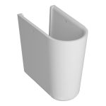 VitrA Zentrum 190x330mm Semi Pedestal Only - White