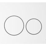 VitrA Origin ABS Flush Plate - Gloss White