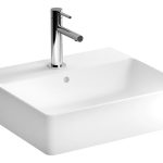 VitrA Nuo 500x440mm 1TH Basin w/Overflow - White
