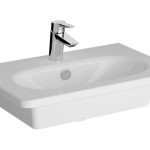 VitrA Zentrum 605x390mm 1TH Vanity Basin w/Overflow - White