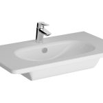VitrA Zentrum 805x470mm 1TH Vanity Basin w/Overflow - White