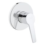 VitrA Solid S Wall Integrated Shower Mixer - Chrome