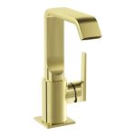 VitrA Suit Basin Mixer (Side Handle) - Soft Gold