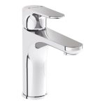 VitrA Root Round Basin Mixer - Chrome
