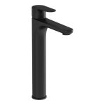 VitrA Root Round Tall Basin Mixer - Matt Black