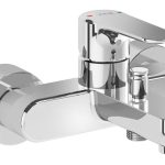 VitrA Root Round Wall Mounted Bath/Shower Mixer - Chrome