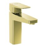 VitrA Root Square Basin Mixer - Soft Gold