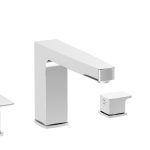 VitrA Root Square 4-Hole Bath/Shower Mixer - Chrome