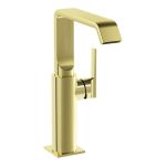 VitrA Suit Tall Basin Mixer (Side Handle) - Soft Gold