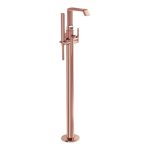 VitrA Suit Floor Standing Bath/Shower Mixer - Soft Copper