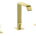 VitrA Suit 3-Hole Basin Mixer - Soft Gold