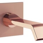 VitrA Suit Wall Mounted Bath Spout - Soft Copper