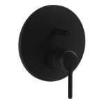 VitrA Origin Classic Integrated Bath Mixer Valve - Matt Black