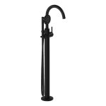 VitrA Origin Classic Floor Standing Bath/Shower Mixer - Matt Black