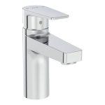 VitrA Flow Square Basin Mixer - Chrome