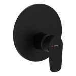 VitrA Origin Integrated Thermostatic Shower Mixer Valve - Matt Black