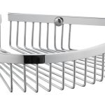 VitrA Root Single Sponge Basket - Chrome