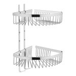 VitrA Root Double Sponge Basket - Chrome