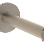 VitrA Origin Touch Free Wall Mounted Soap Dispenser (Mains) - Brushed Nickel