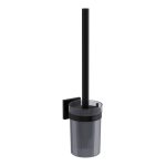 VitrA Root WC Brush Holder - Matt Black