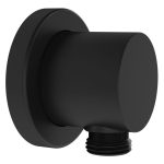 VitrA Wall Mounted Hand Shower Outlet - Matt Black