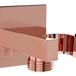 VitrA Root Square Built-In Hand Shower Outlet - Soft Copper