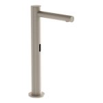 VitrA Origin Touch Free Tall Basin Mixer (Battery) - Brushed Nickel