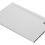//2Go 45mm Low Profile 1400x900mm Rectangular Tray & Waste - White