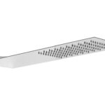 Abode Storm Slimline 3mm Wall Mounted Showerhead - St/Steel