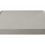 Abode Tableau 600mm Basin Shelf & Brackets - Pebble Grey
