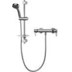 Triton Exe Lever Cool Touch Bar Mixer Shower - Chrome