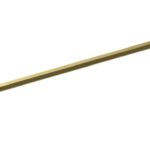 330mm Slim D-Shape Handle - Brushed Brass