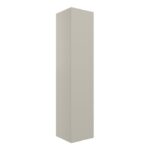 Linea 350mm Wall Hung 1 Door Tall Unit - Matt Latte