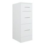 Urban 300mm 3 Drawer Base Unit - White Gloss