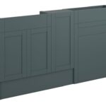 Crystal 1536mm Slim Basin  WC & 1 Door Unit Pack - Matt Green Camo (Grey Cab)
