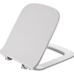 Hollow Soft Close Toilet Seat - White