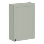 VitrA Root Classic 60cm 1 Door Upper/Wall Unit (RH Hinge) - Matt Retro Green