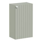 VitrA Root Groove 40cm 1 Door Slim Lower/Base Unit (RH Hinge) - Matt Retro Green