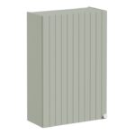 VitrA Root Groove 60cm 1 Door Upper/Wall Unit (LH Hinge) - Matt Retro Green