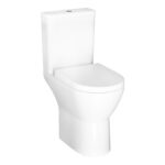 VitrA Integra Rimless Comfort Height Open Back Close Coupled Pan Only - White