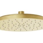VitrA Origin Classic 250mm Showerhead - Brushed Gold